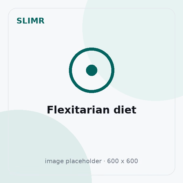 Illustration for the Flexitarian diet review on Slimr