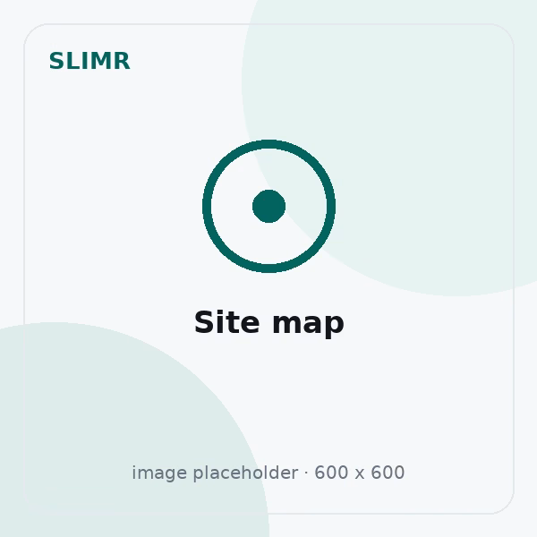 Illustration for the Slimr site map page